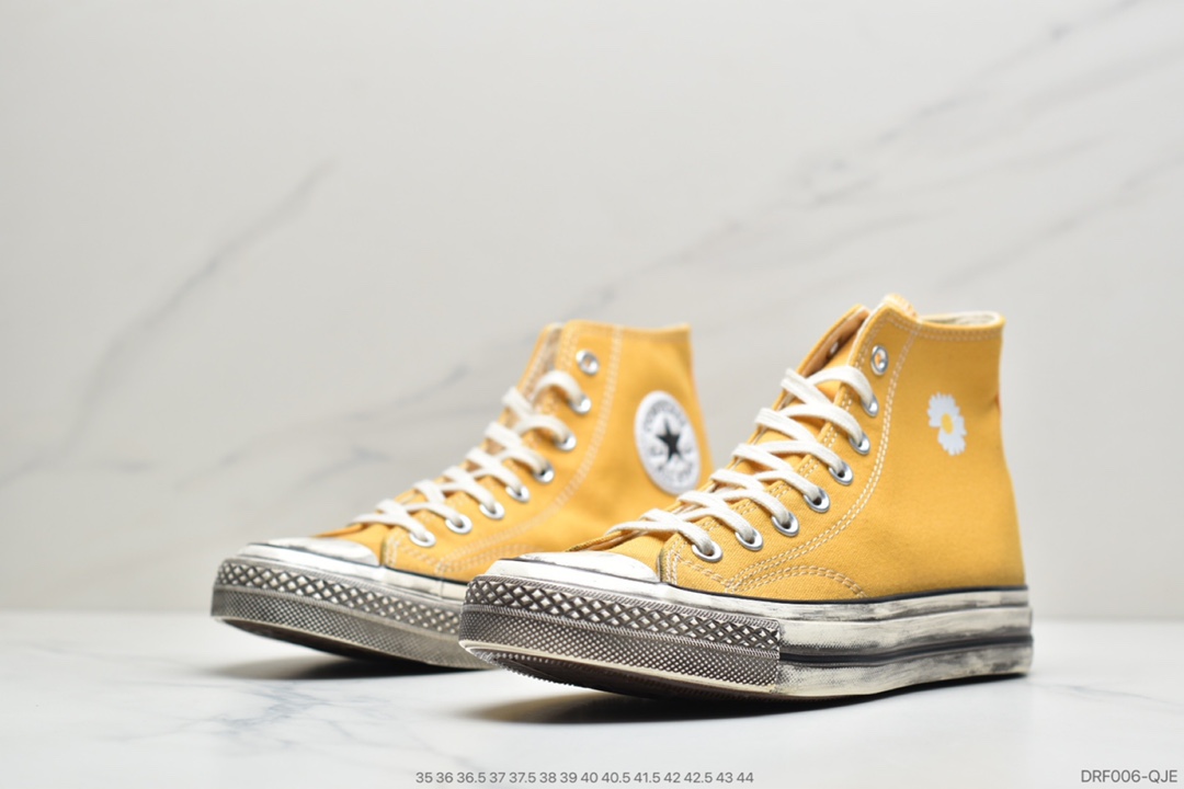 115 公司级匡威 Converse Chuck 1970s 原盒真标 权志龙小菊花系列162054C