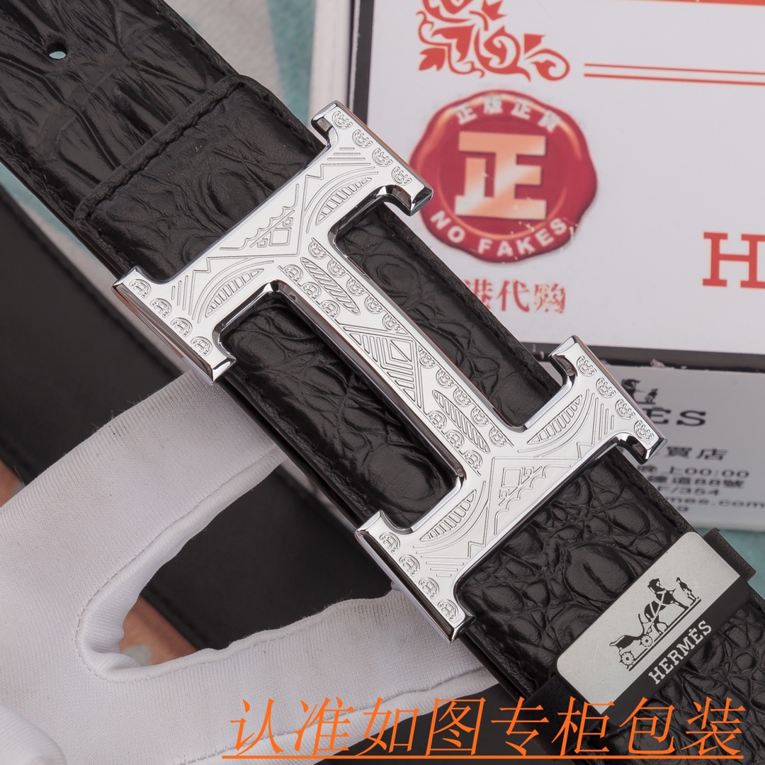 品名爱马仕皮带️原单腰带材料百分百头