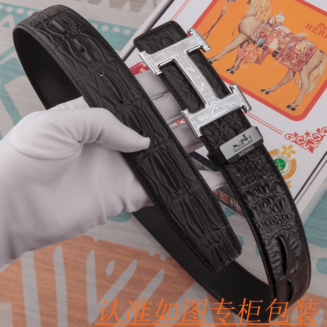 品名爱马仕皮带️原单腰带材料百分百头