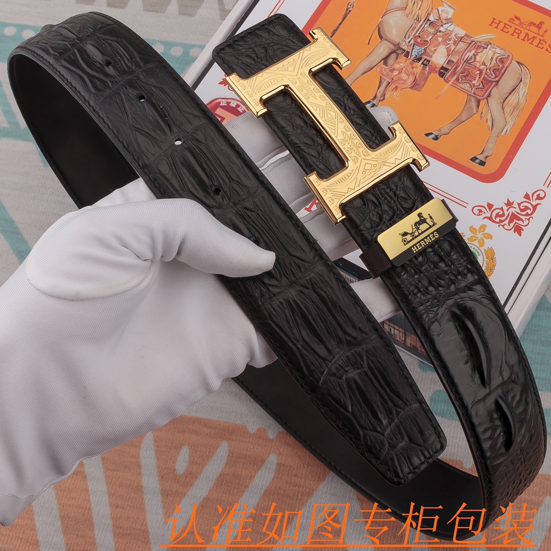 品名爱马仕皮带️原单腰带材料百分百头