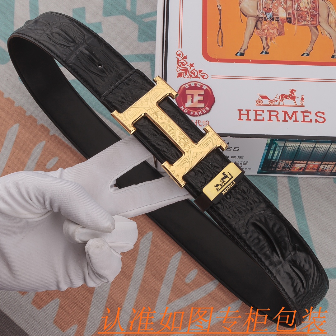 品名爱马仕皮带️原单腰带材料百分百头