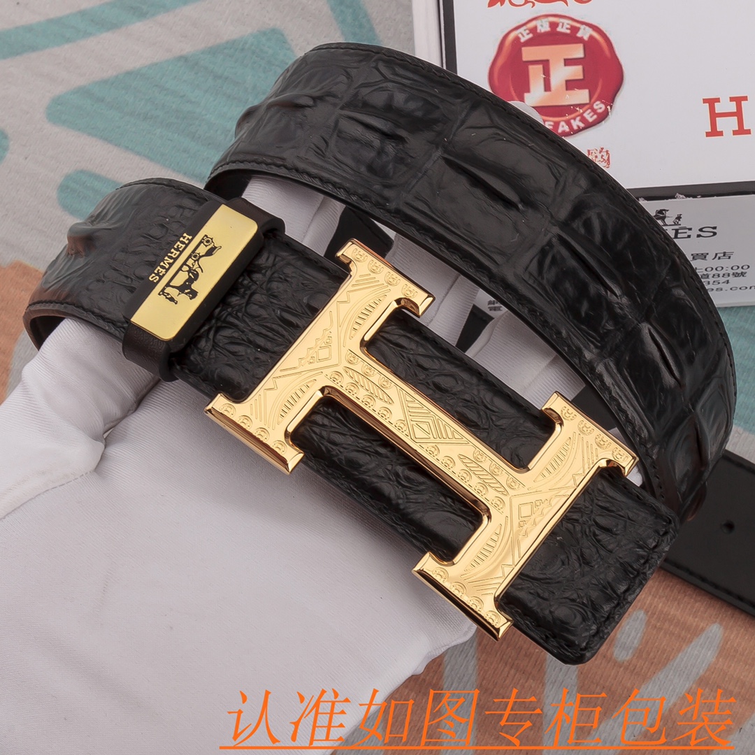 品名爱马仕皮带️原单腰带材料百分百头