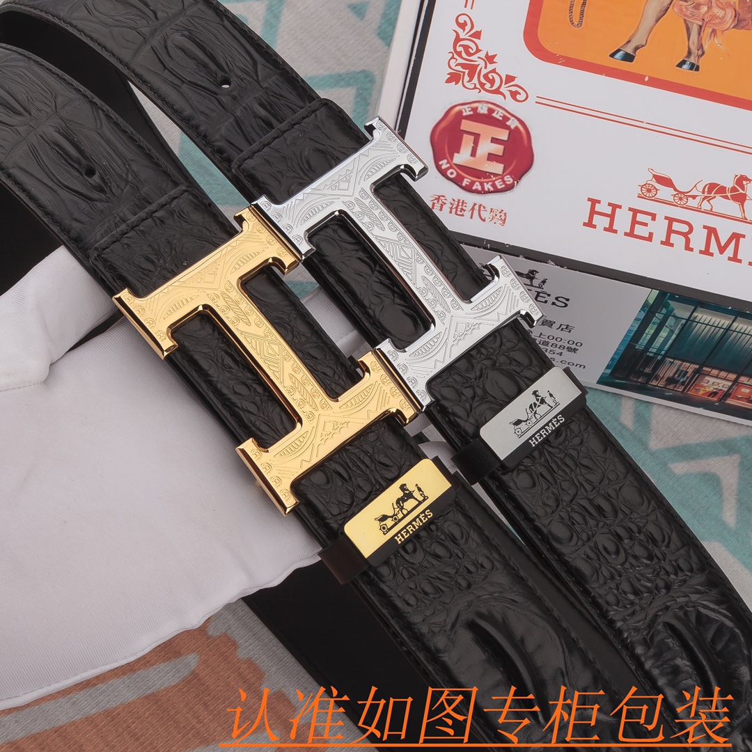品名爱马仕皮带️原单腰带材料百分百头