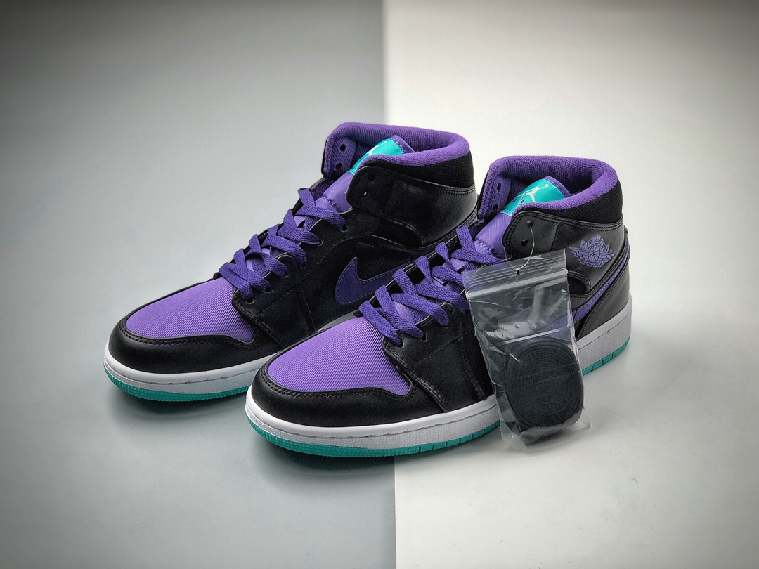 240  乔丹/Air Jordan 1 Mid AJ1 乔1 中帮百搭休闲运动板鞋554724-015