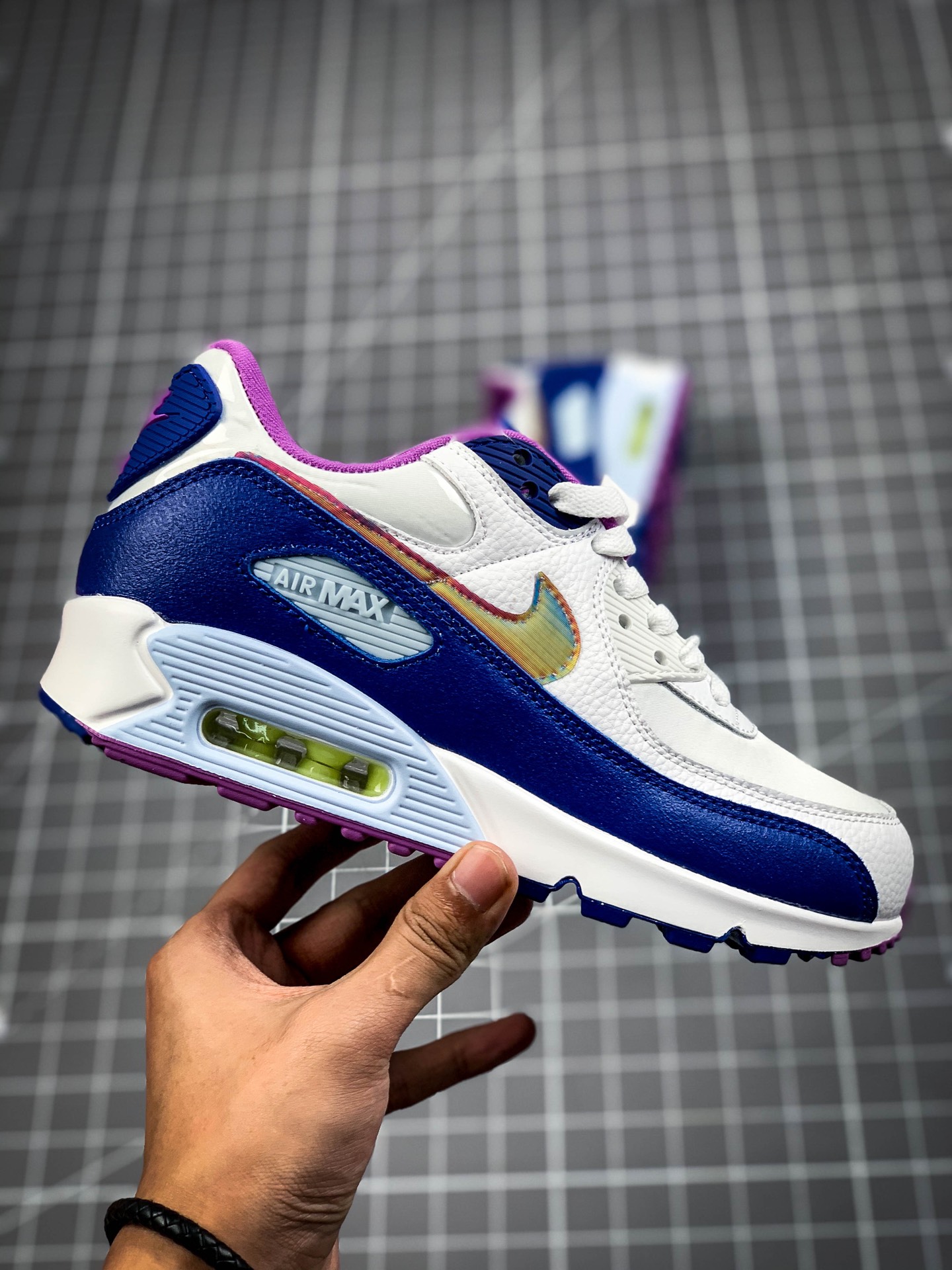 200 Nike Air Max 90 “Easter”彩蛋 蓝紫  CT3623-100