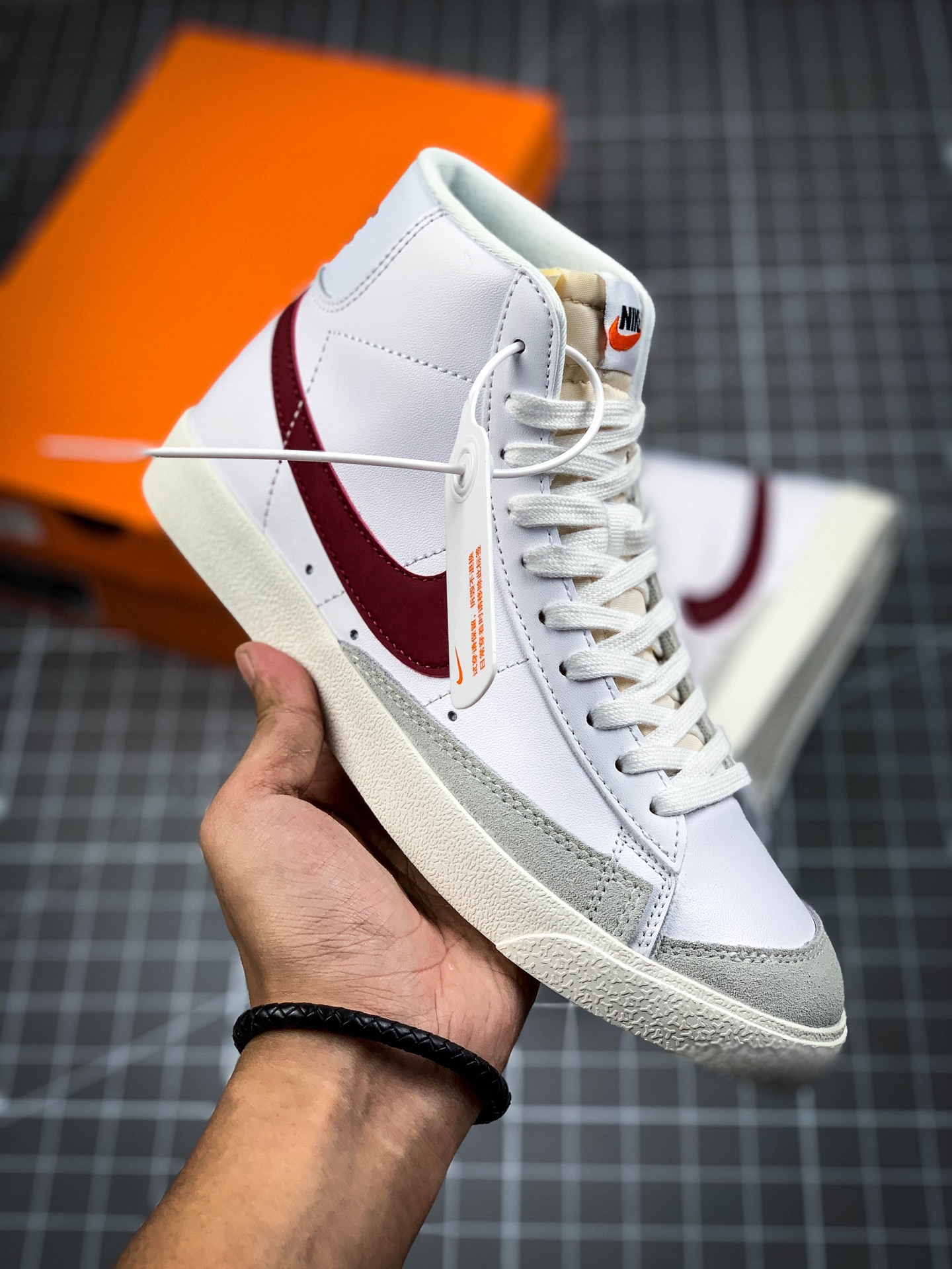 160 公司级耐克Nike Blazer Mid VNTG ‘77 开拓者 复经古典中帮百搭休闲运板动鞋BQ6806-102
