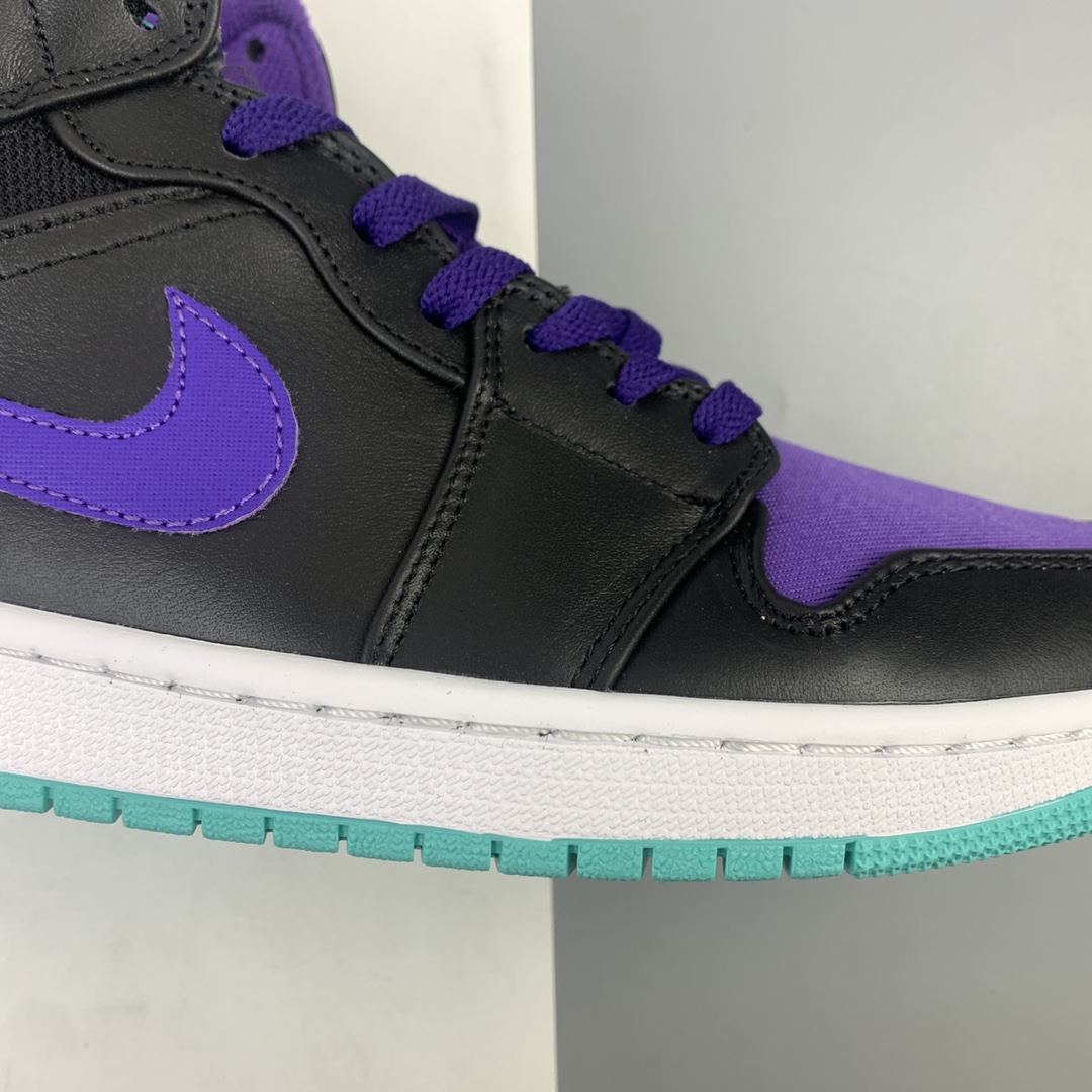 240 Air Jordan 1 Mid AJ1 乔1 中帮百搭休闲运动板鞋554724-015