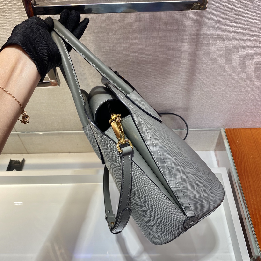 PRADA普拉达Saffiano皮革Matinée手袋1BA295