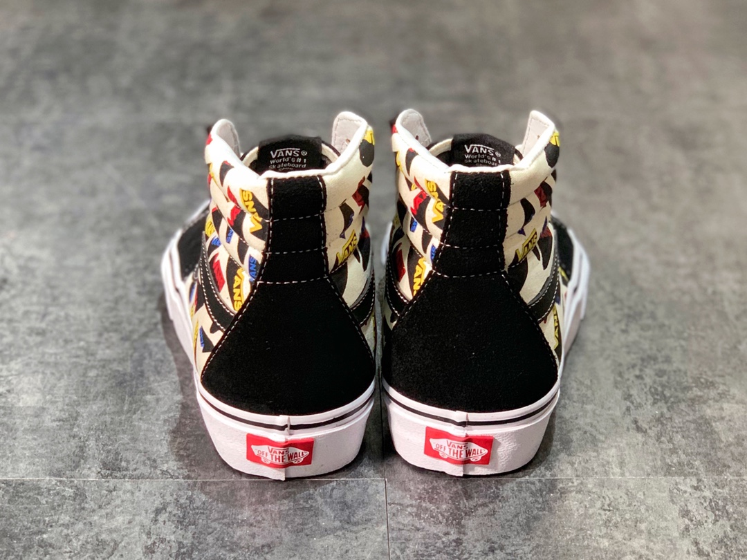 160  Vans SK8-Hi 彩色Logo印花  秋冬2020新款 VN0A4U3C2O8