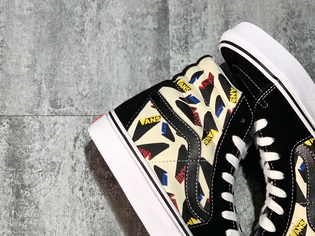 160  Vans SK8-Hi 彩色Logo印花  秋冬2020新款 VN0A4U3C2O8