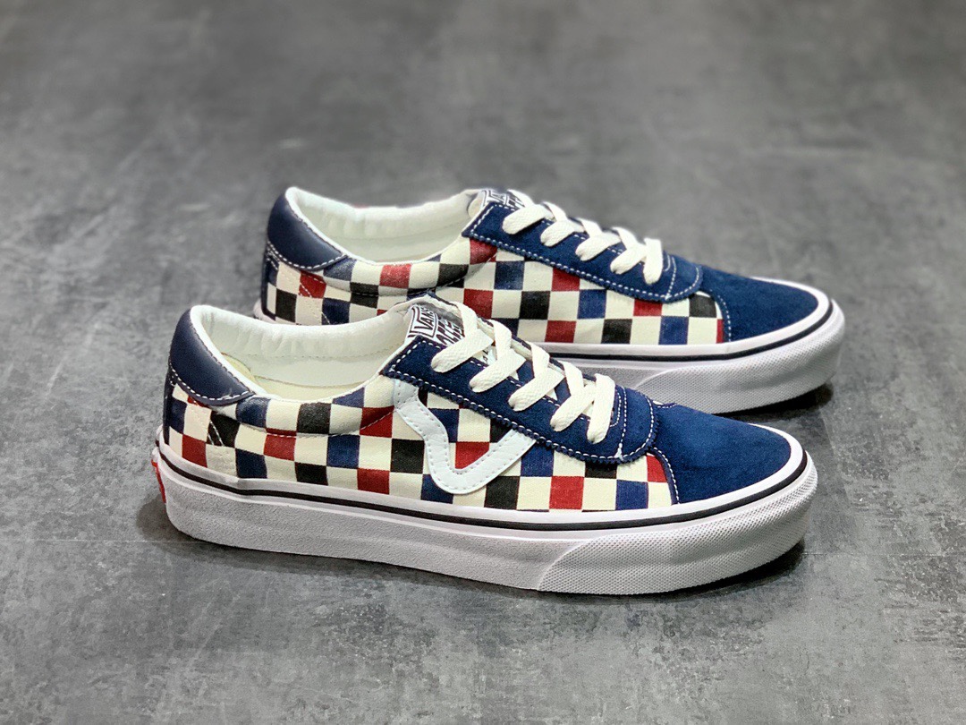 150 Vans Sport 做旧棋盘格 官方同步在售