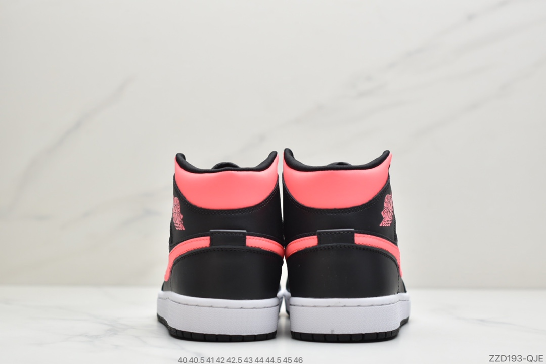 240 公司级 Air Jordan 1 Mid WMNS 新黑粉BQ6472-005