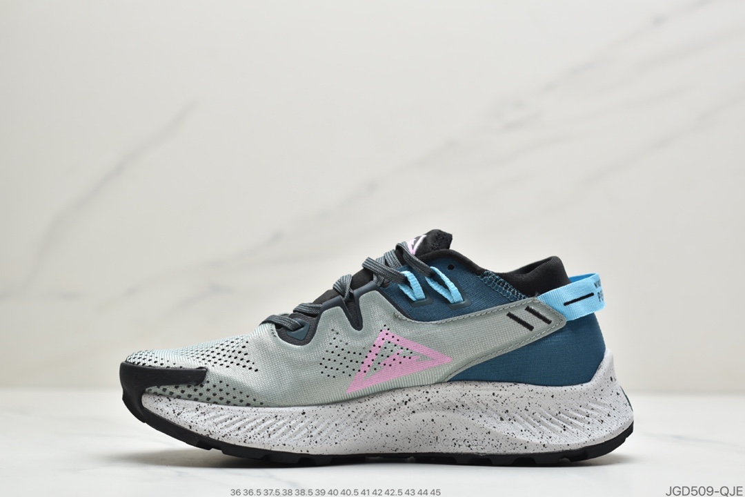 180 公司级耐克Nike Pegasus Trail 2”Black/Gold/Blue/White”飞马涡踪迹2代越野马拉松休闲运动慢跑鞋CK4308-300