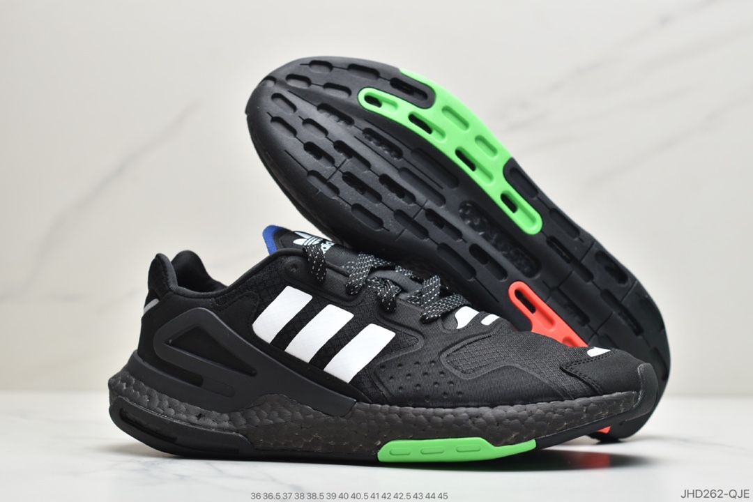 190 公司级阿迪达斯Adidas Day Jogger 2020 Boost  夜行者二代爆米花复古跑鞋  FW4041