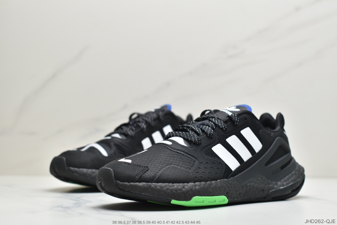 190 公司级阿迪达斯Adidas Day Jogger 2020 Boost  夜行者二代爆米花复古跑鞋  FW4041