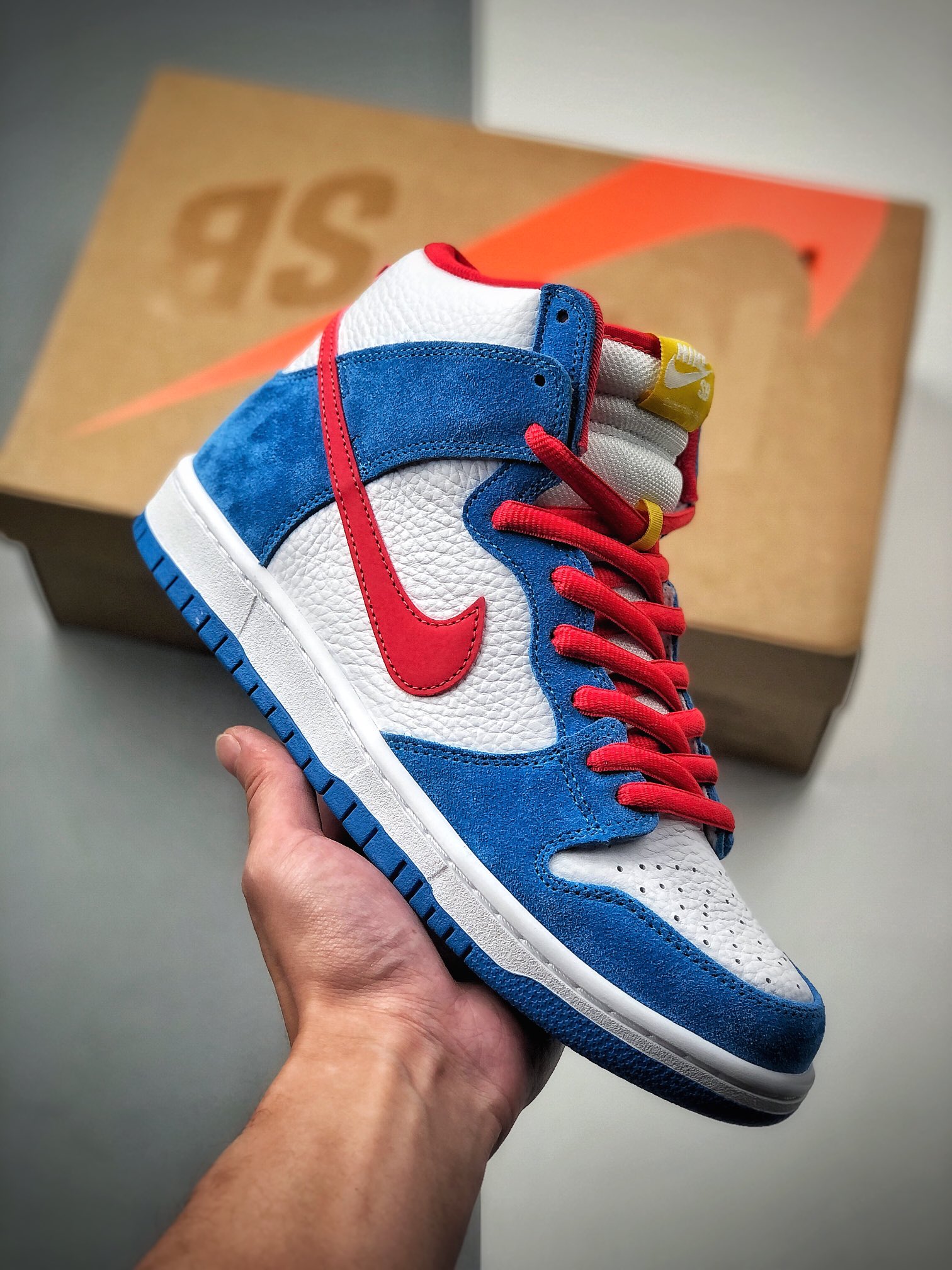 450  H12 NK Dunk High ”Photo Blue” 机器猫