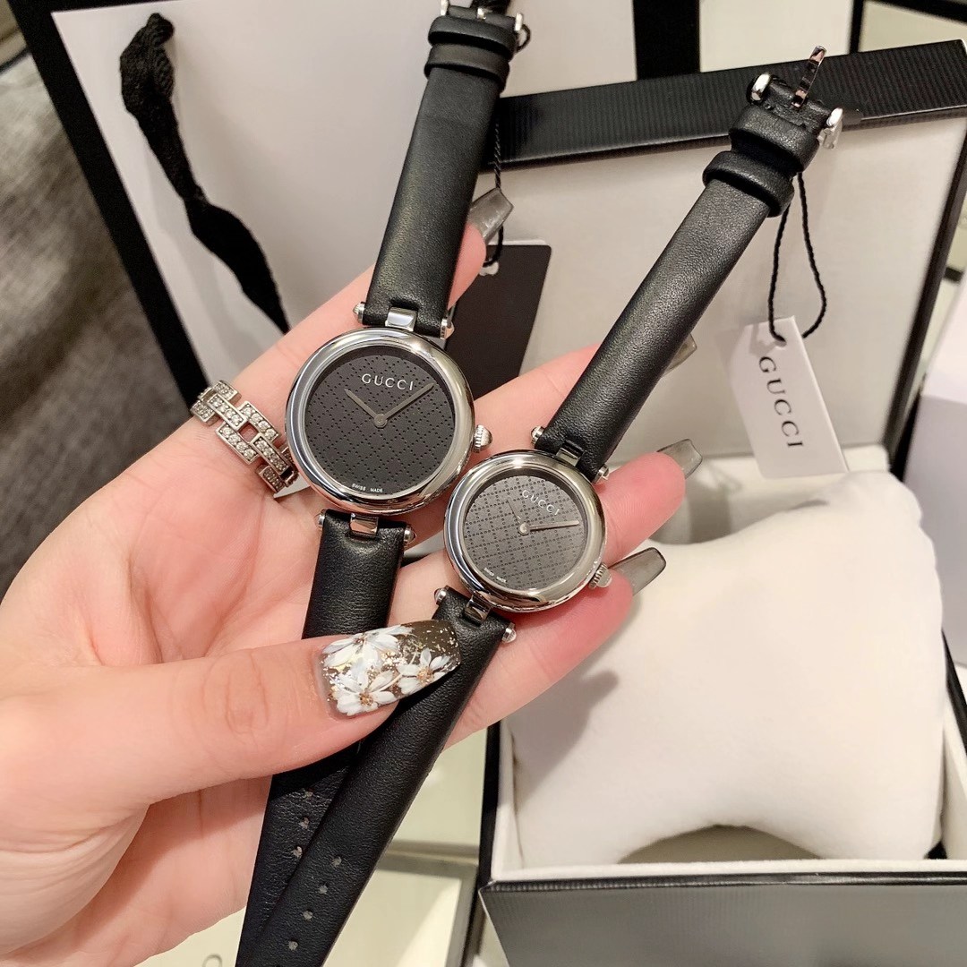 Gucci 古驰DIAMANTISSIMA系列YA141512女士腕表 直径32mm 如果今天的阳光 停止了它耀眼的光芒