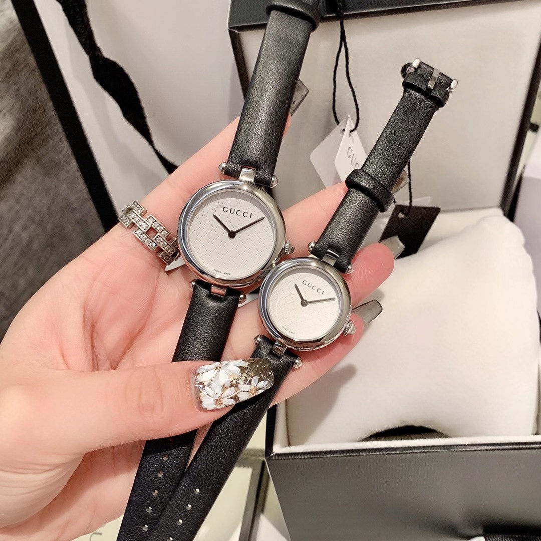 Gucci 古驰DIAMANTISSIMA系列YA141512女士腕表 直径32mm 如果今天的阳光 停止了它耀眼的光芒