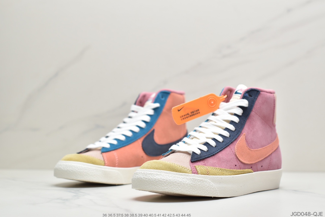 180 公司级耐克/Nike Blazer Mid'77 开拓者高帮休闲运动板鞋DC9179-664