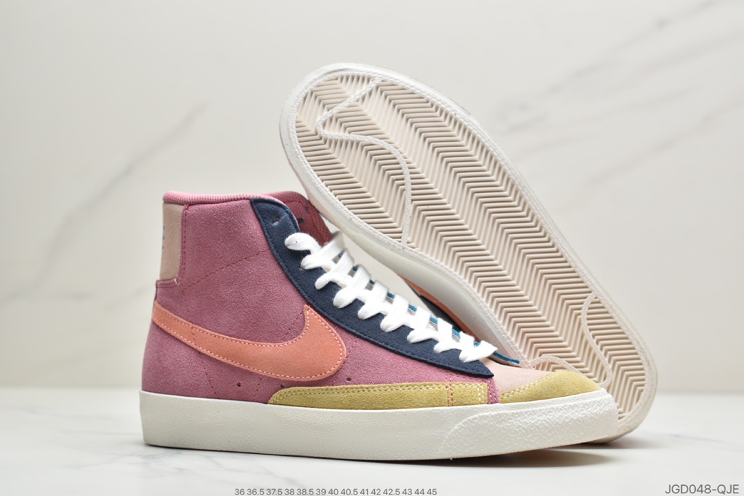 180 公司级耐克/Nike Blazer Mid'77 开拓者高帮休闲运动板鞋DC9179-664