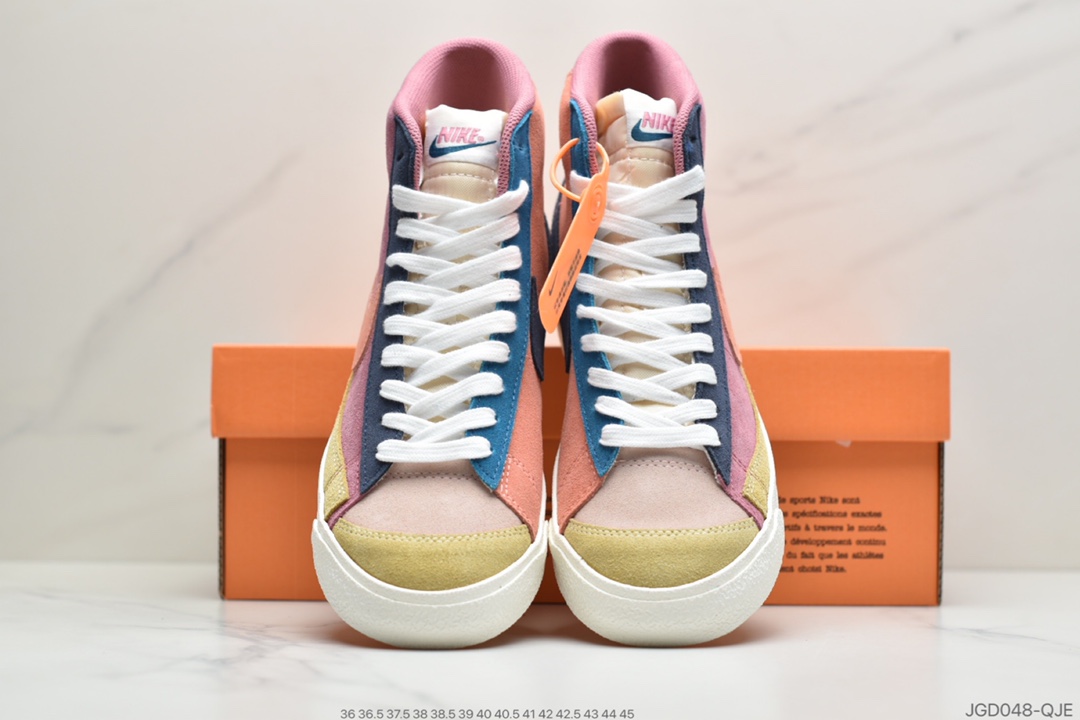 180 公司级耐克/Nike Blazer Mid'77 开拓者高帮休闲运动板鞋DC9179-664
