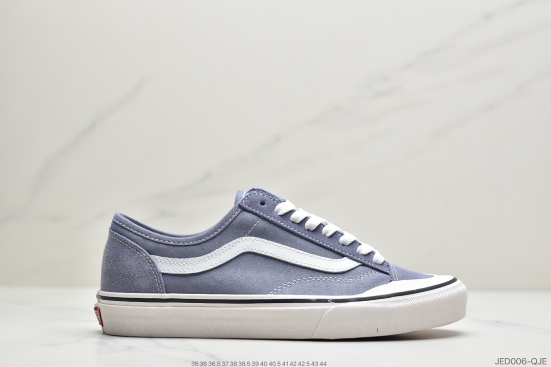 150 公司级万斯Vans Style 36 Decon SF 万斯浅灰色半月包头硫化帆鞋