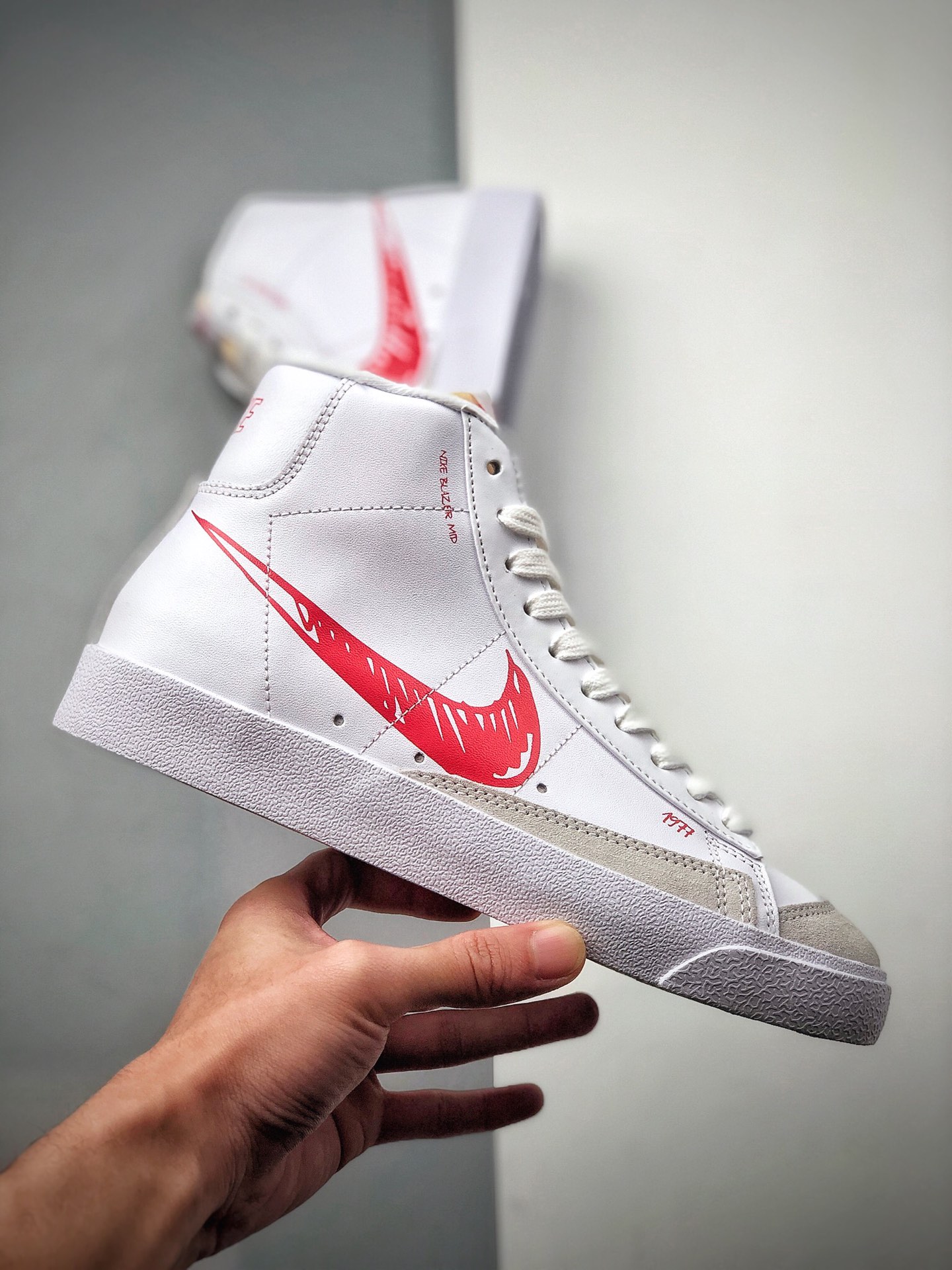 160  公司级 Nike Blazer Mid Retro OG 开拓者经典复古中帮休闲板鞋 CW7580-100