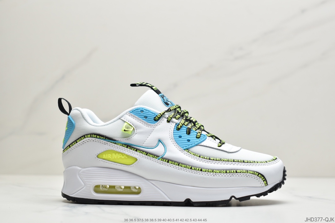 190 公司级耐克NIKE AIR MAX 90电玩像素英雄联盟联名休闲鞋 DC0832-101
