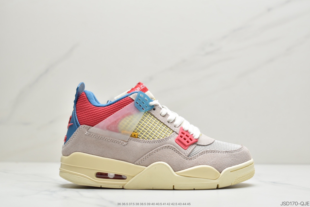 220 公司级Union LA x Air Jordan 4 Retro”Off Noir” 黑篮  DC9533-800