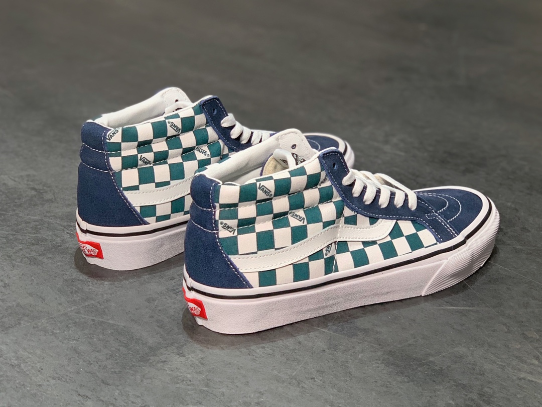 150 Vans Sk8-Mid 中帮棋盘格 帆布鞋