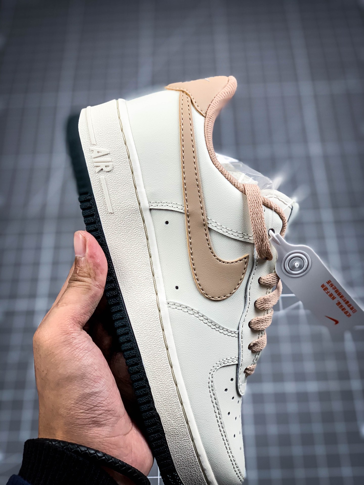 200  耐克 Nike Air Force 1 Low 米棕 空军一号低帮百搭休闲运动板鞋CJ6065-500