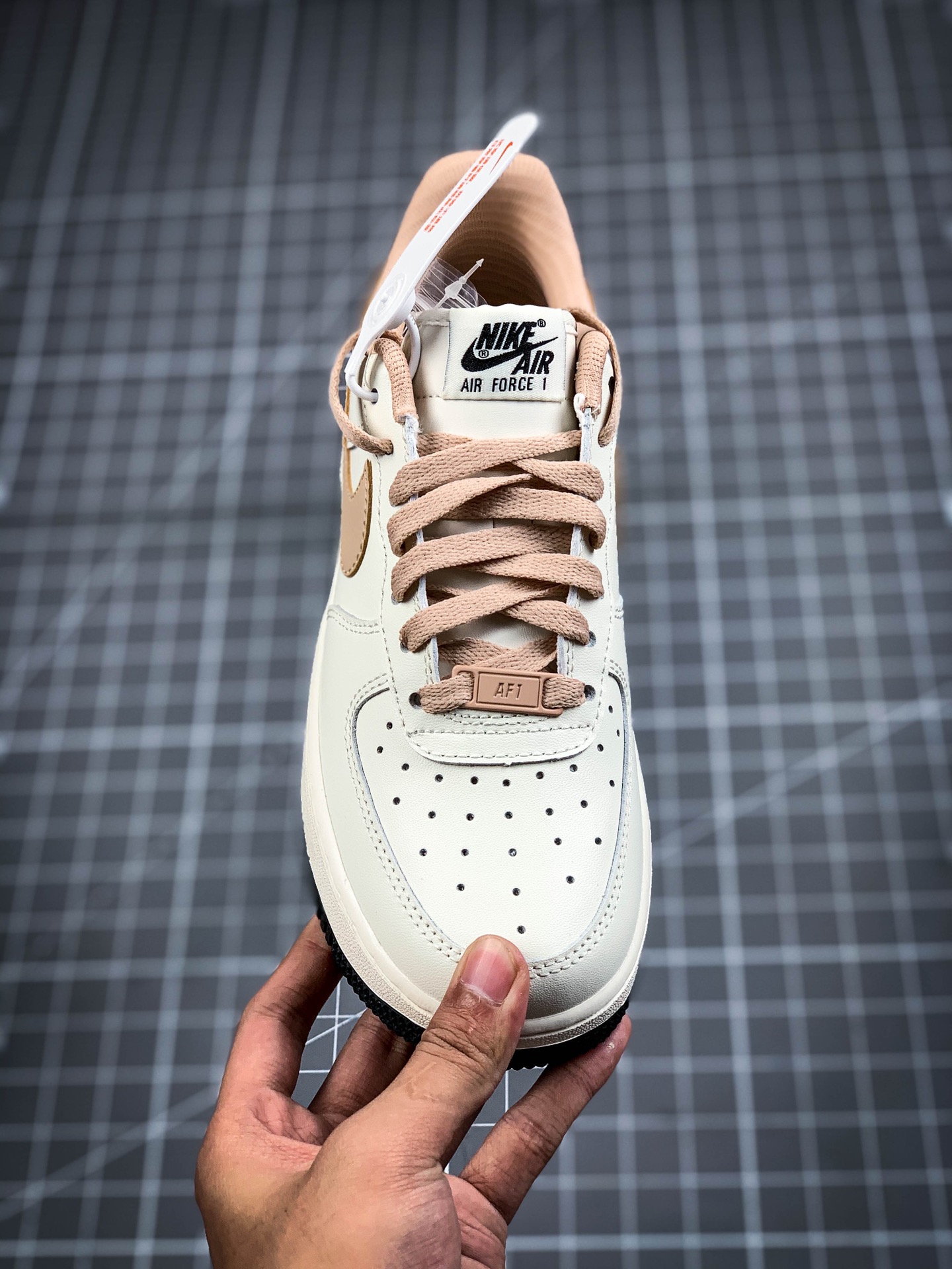 200  耐克 Nike Air Force 1 Low 米棕 空军一号低帮百搭休闲运动板鞋CJ6065-500