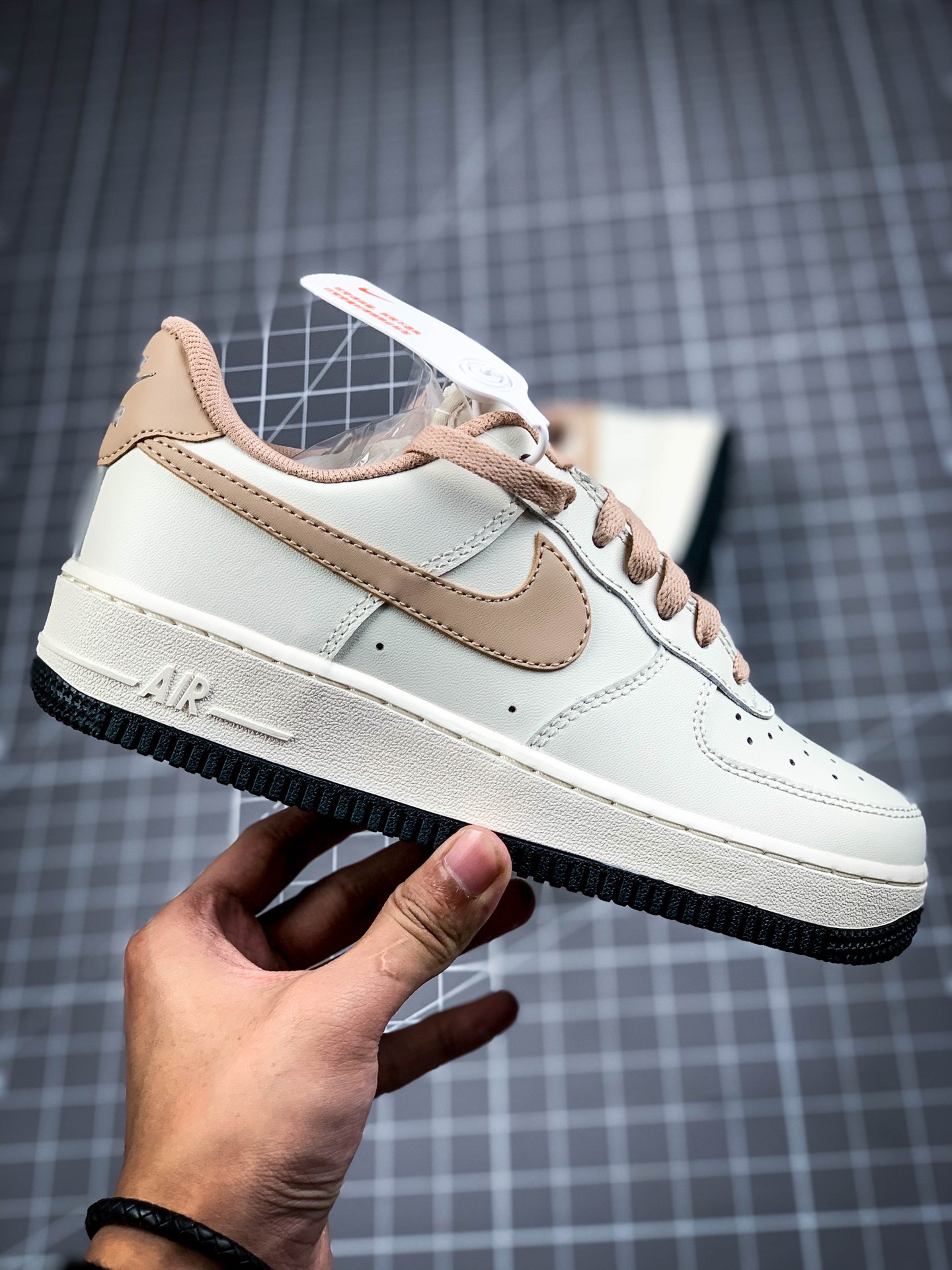 200  耐克 Nike Air Force 1 Low 米棕 空军一号低帮百搭休闲运动板鞋CJ6065-500