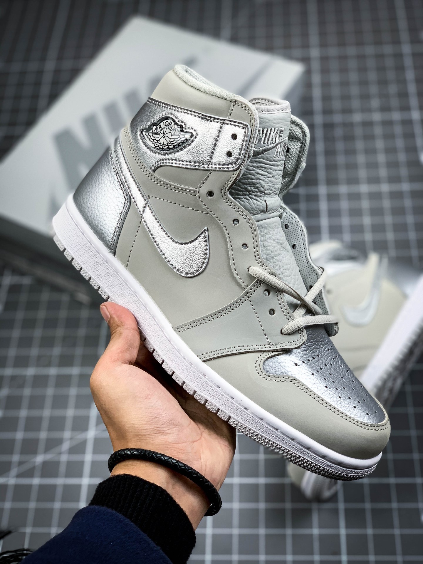 260 Air Jordan 1 Retro High OG”Japan/Tokyo”AJ1代经典复古经典高帮百搭文化篮球鞋“灰银日本东京”货号：DC1788-029
