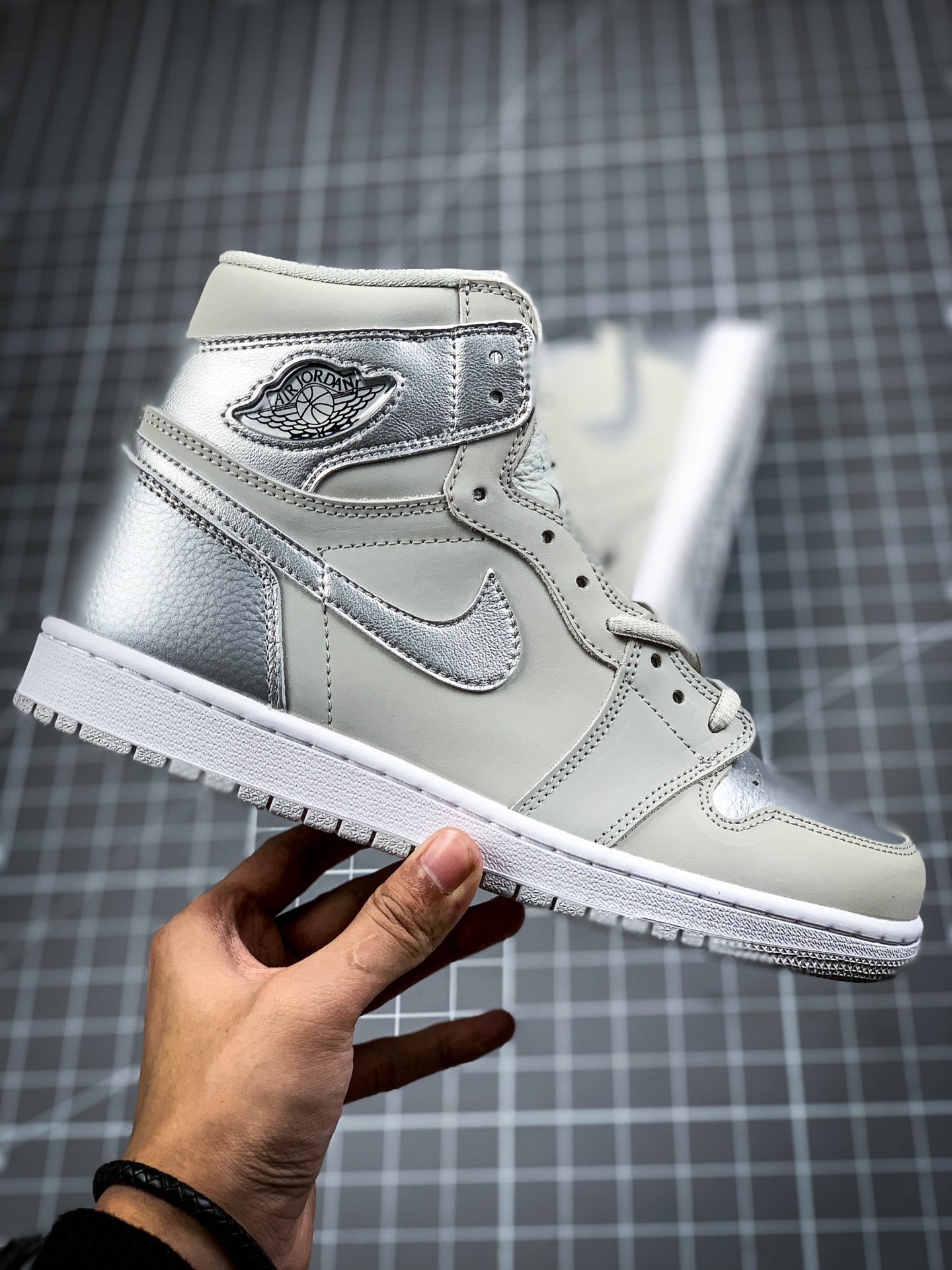 260 Air Jordan 1 Retro High OG”Japan/Tokyo”AJ1代经典复古经典高帮百搭文化篮球鞋“灰银日本东京”货号：DC1788-029