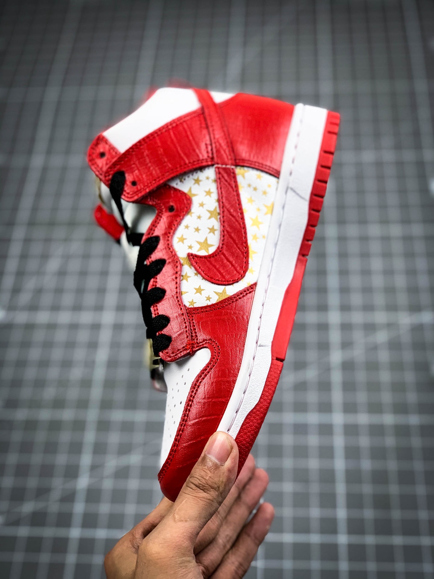 220 耐克Nike SB Dunk High “Team Crimson”SB高帮时尚休闲板鞋307385-181-141