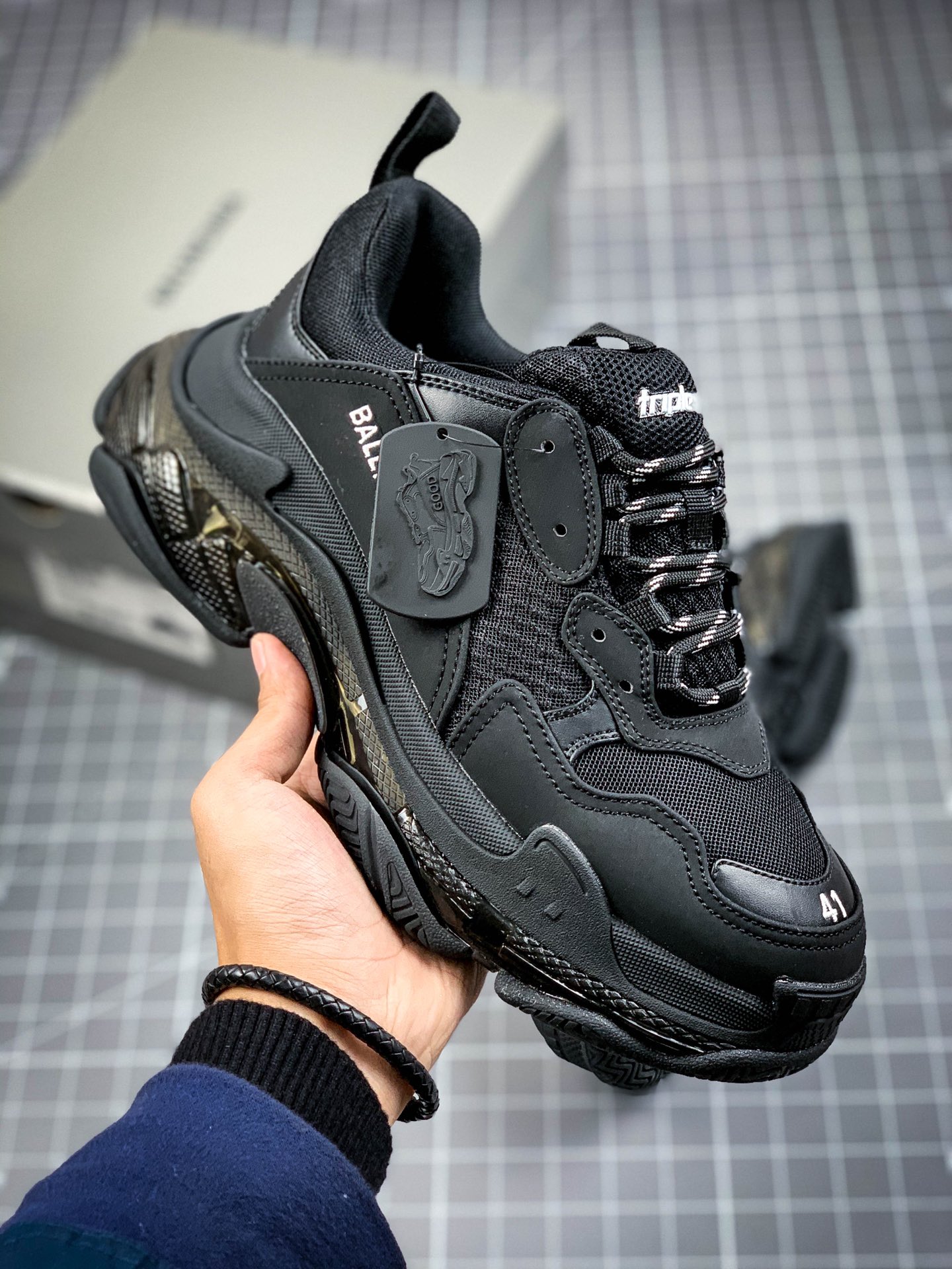 520 Balenciaga Triple S 巴黎世家 19官方发售气垫版本官方纯原版本 4 45 46