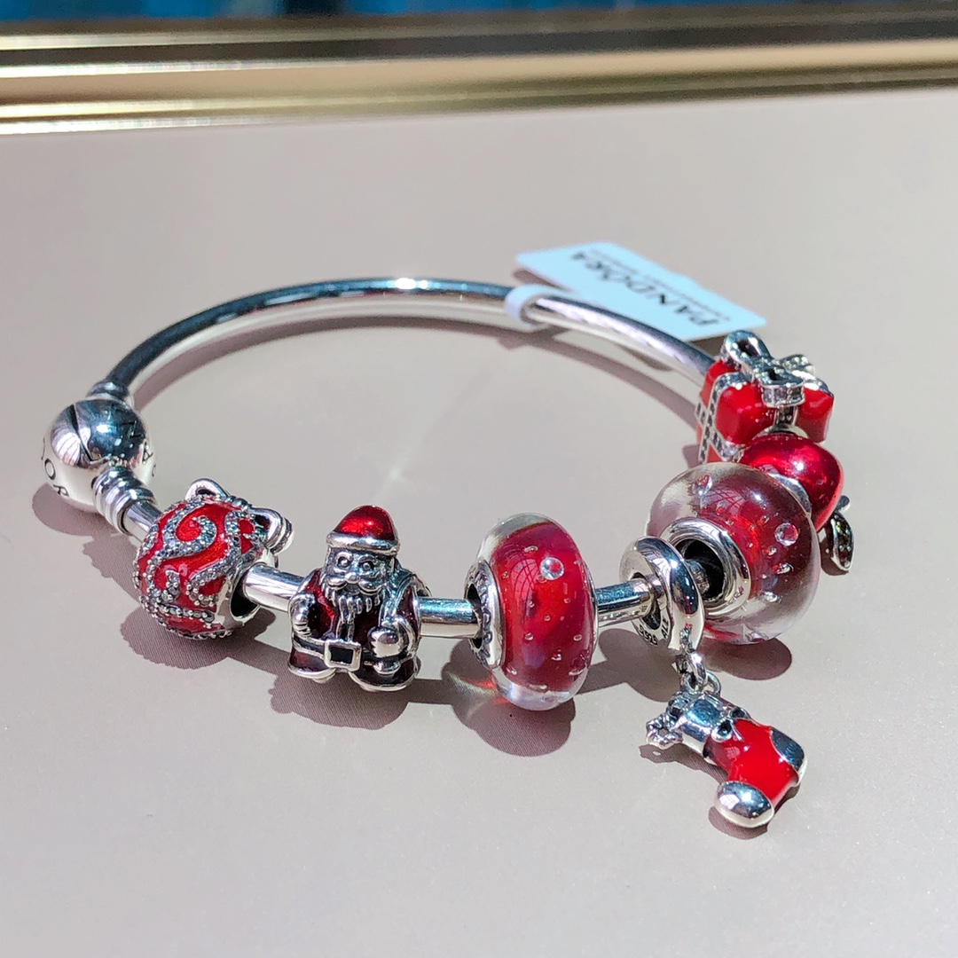 NO:102472,Christmas limited gifts I want to celebrate Christmas with you I want you to become a Christmas gift I put into my Christmas stockings by Santa Claus, Pandora finished bracelet, bracelet19860909圣诞节日限定礼物 想和你一起过圣诞 想你变成圣诞礼物 被圣诞老人装进我的圣诞袜,潘多拉成品手镯,bracelet,Jewelry