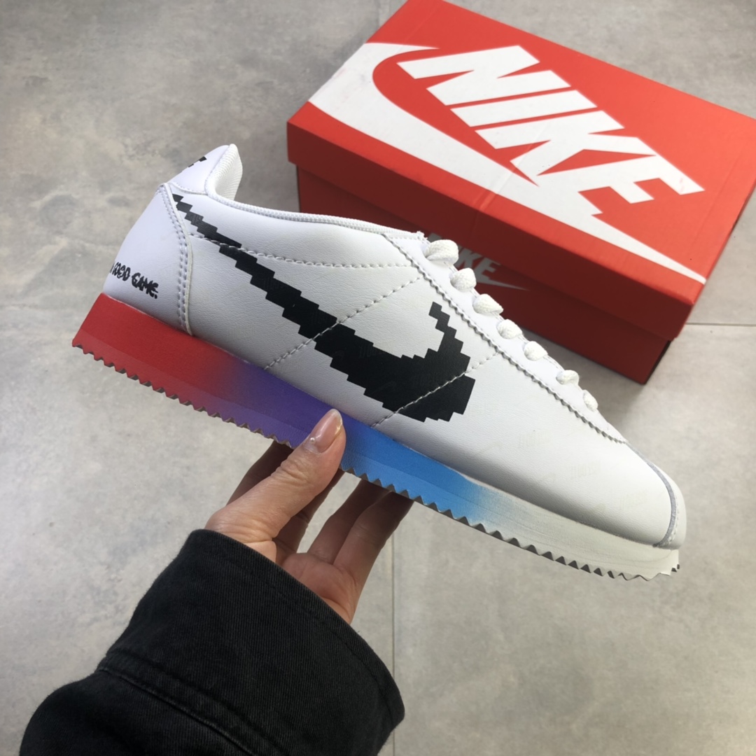 180  Nike Classic Cortez Nylon 耐克阿甘电玩小子典经复古跑鞋 DC3280-101