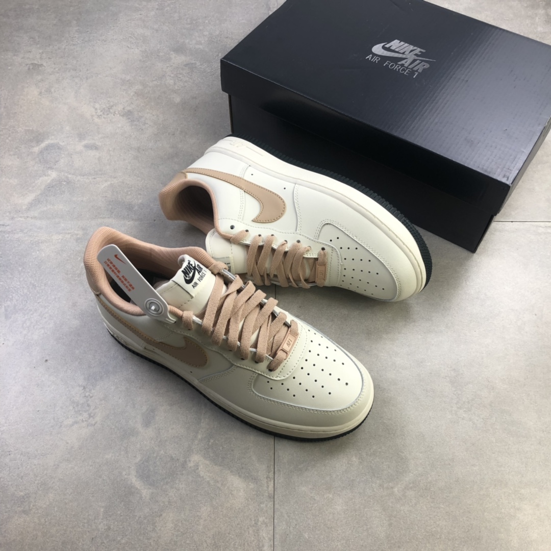 200 Nike Air Force 1 '07 耐克空军一号白桃粉原楦头原纸板 CJ6065-500