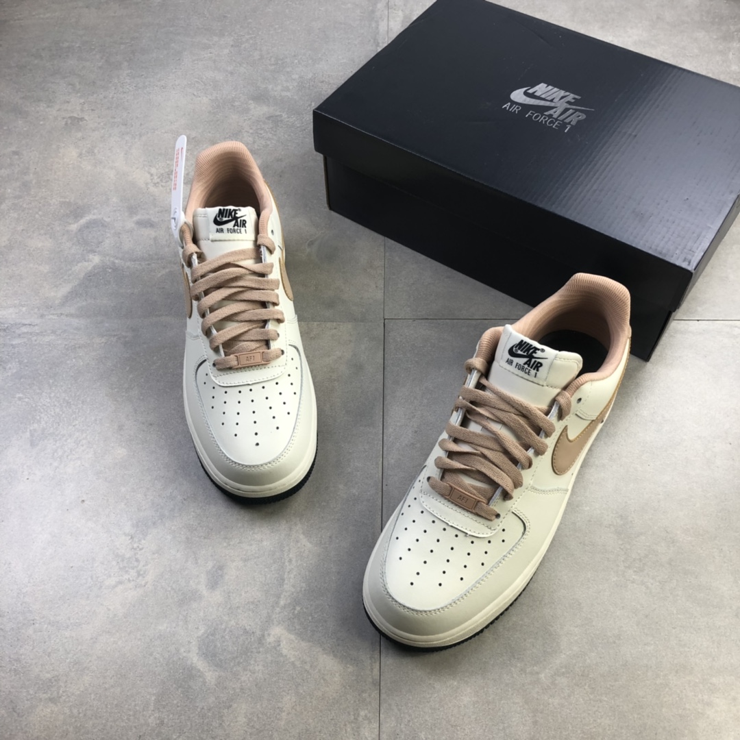 200 Nike Air Force 1 '07 耐克空军一号白桃粉原楦头原纸板 CJ6065-500