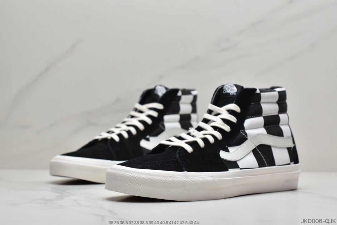 160 公司级 VANS/万斯  Sk8-Hi Vit LX 硫化 经典时尚高帮百搭校园休闲运动滑板鞋