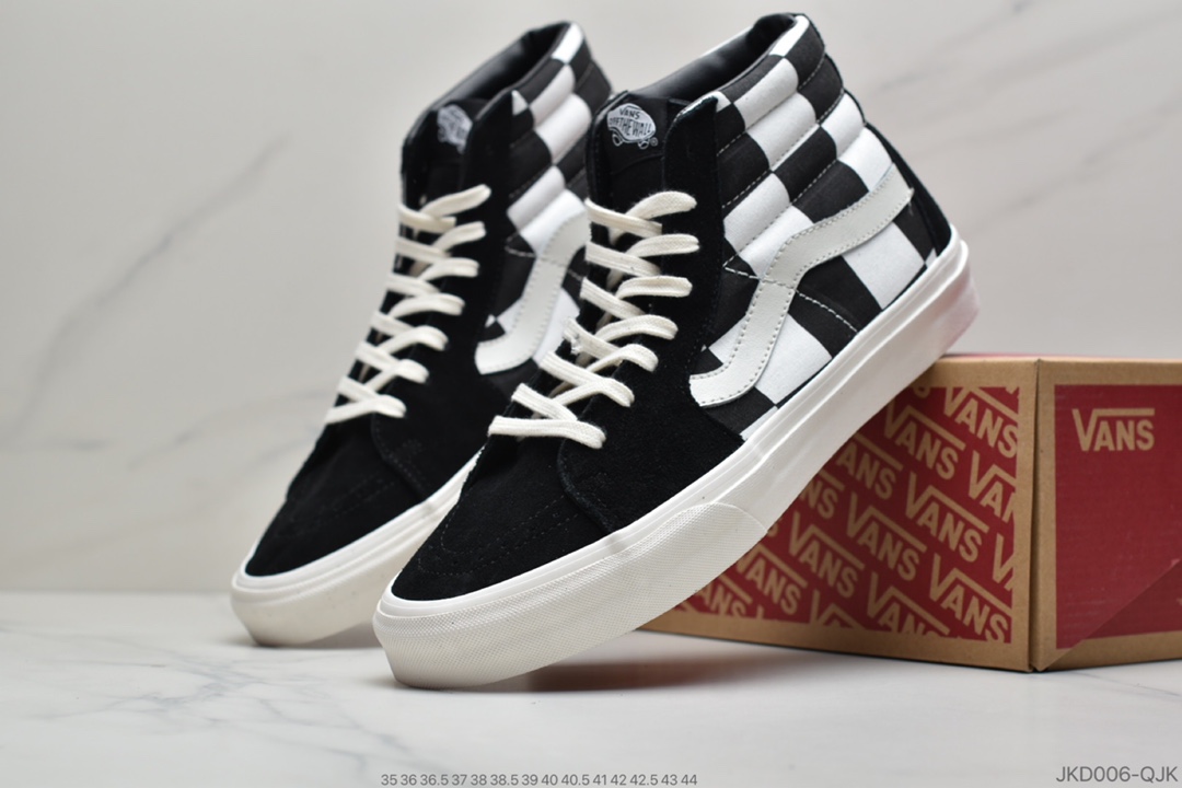 160 公司级 VANS/万斯  Sk8-Hi Vit LX 硫化 经典时尚高帮百搭校园休闲运动滑板鞋