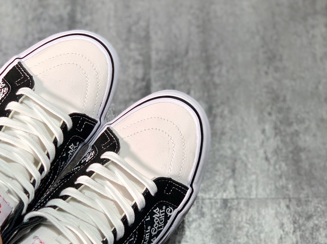 下调140 Coors Light x Vans SK8-Hi Pro 银子弹啤酒 专业滑板联名鞋