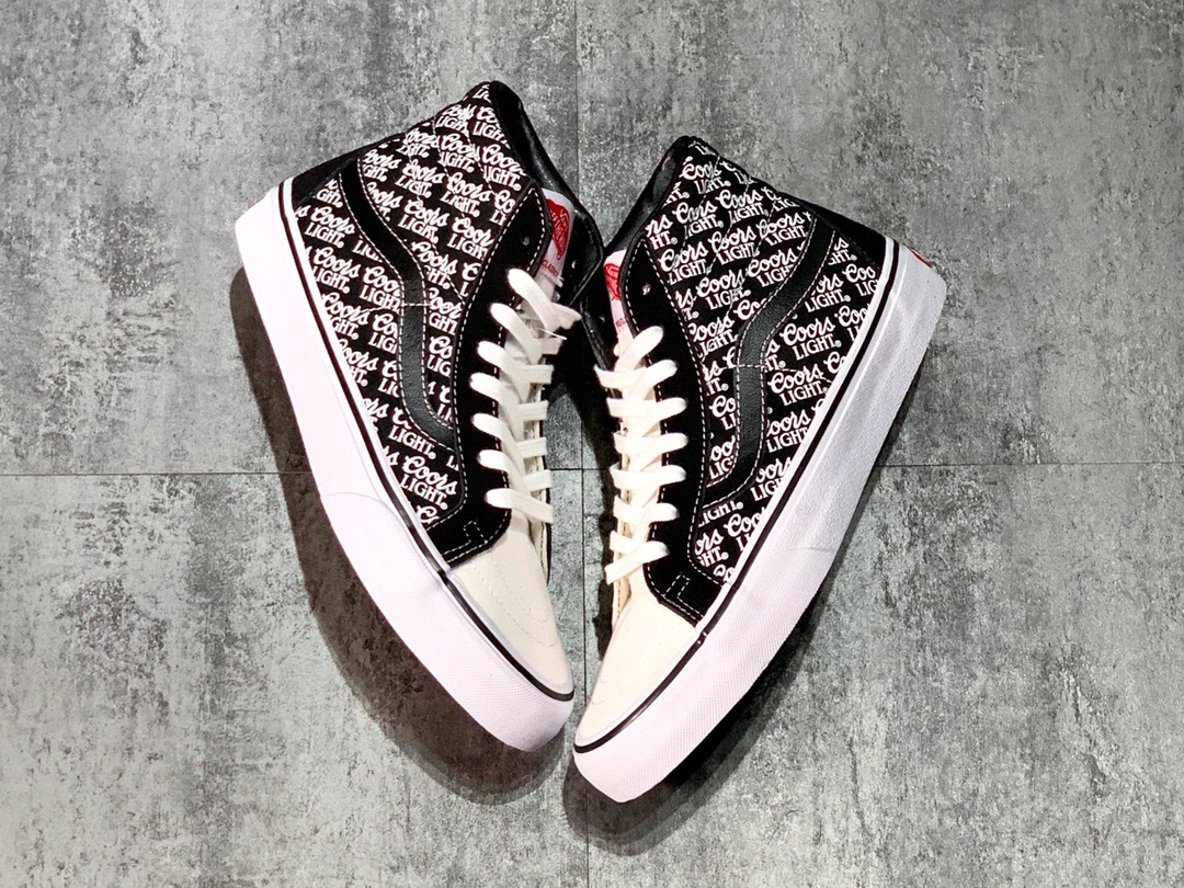 下调140 Coors Light x Vans SK8-Hi Pro 银子弹啤酒 专业滑板联名鞋