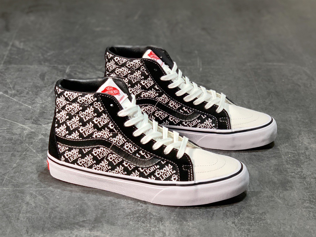 下调140 Coors Light x Vans SK8-Hi Pro 银子弹啤酒 专业滑板联名鞋