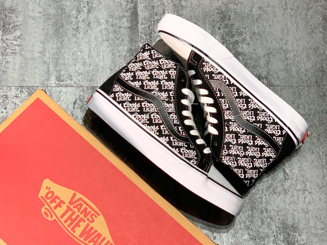 下调140 Coors Light x Vans SK8-Hi Pro 银子弹啤酒 专业滑板联名鞋