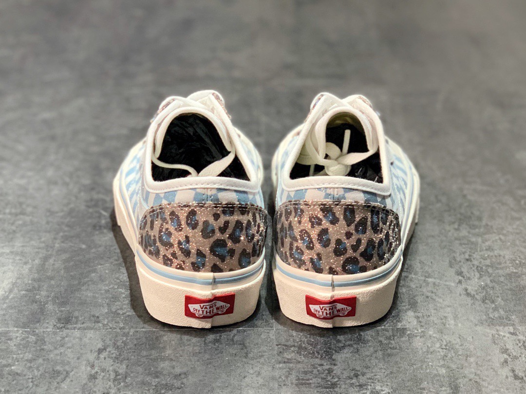 150  Vans Style 36 Decon 万斯 大学蓝 水心蓝 豹纹棋盘格包头低帮硫化板鞋