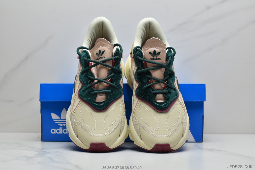 170 公司级阿迪达斯Adidas Originals Ozweego 3M 3M反光 老鞋爹水管 FZ1965