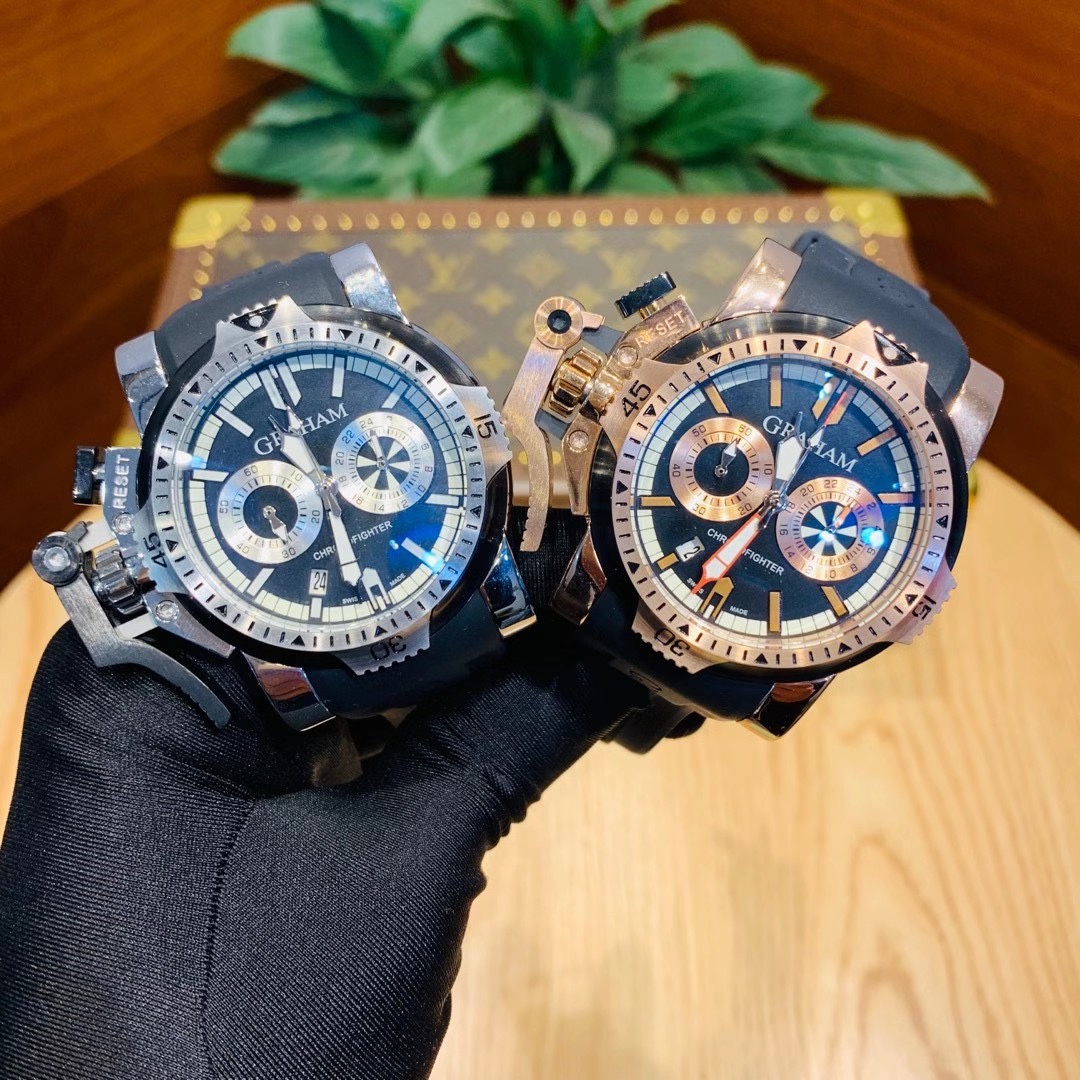 Innovative and Functional Design of GRAHAM Greenham Chronofighter Wristwatch